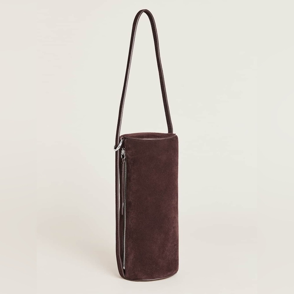 NWT reformation Simona suede purse - espresso suede - Picture 5 of 8